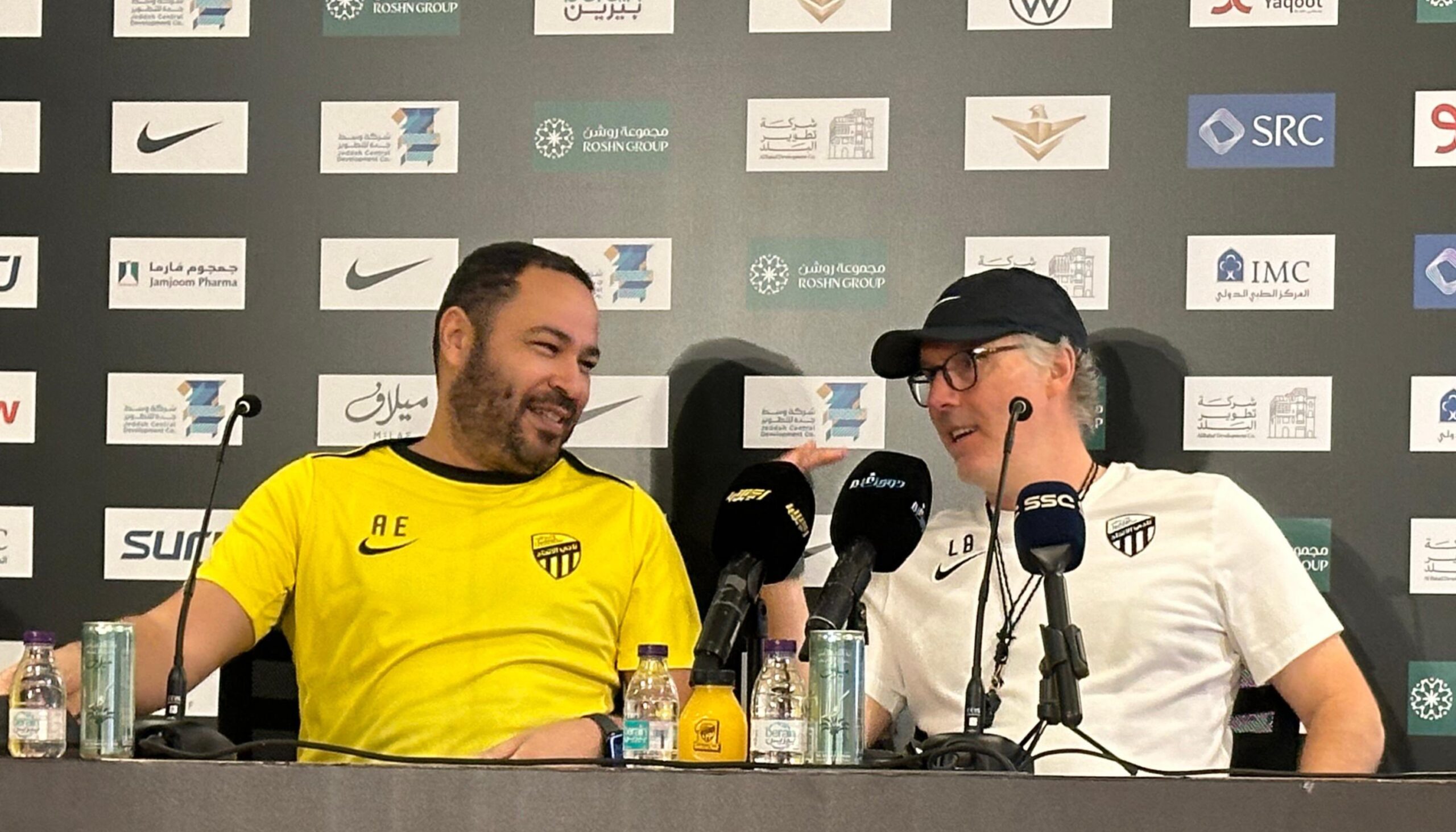 لوران بلان مدرب الاتحاد 
