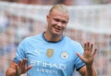 إيرلينج هالاند لاعب مانشستر سيتي