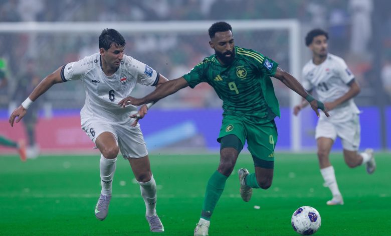 منتخب السعودية والعراق
