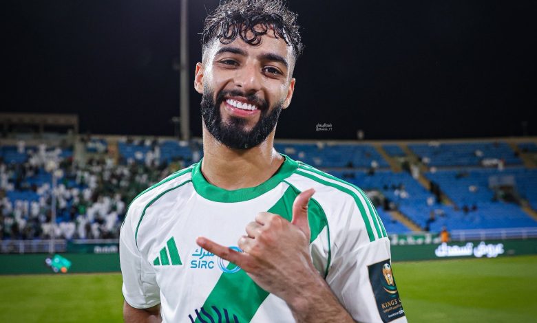 صالح أبو الشامات لاعب الأهلي