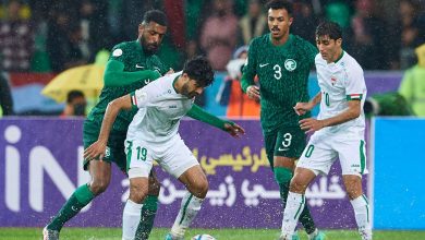 منتخبي السعودية والعراق