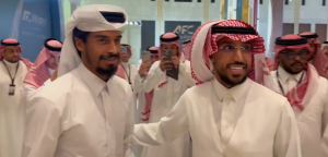 سالم الدوسري وأكرم عفيف