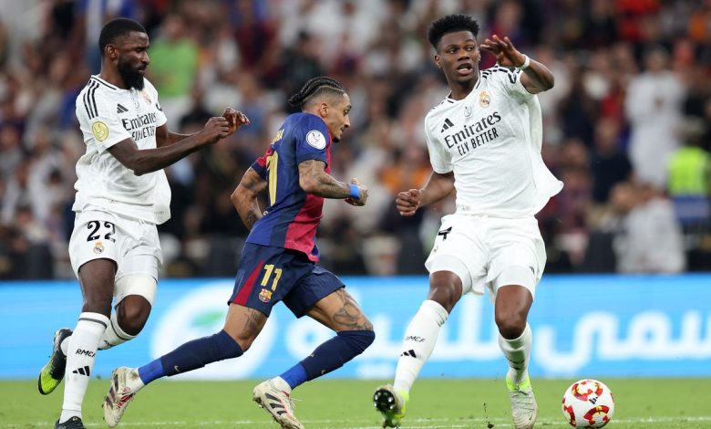 ريال مدريد وبرشلونة