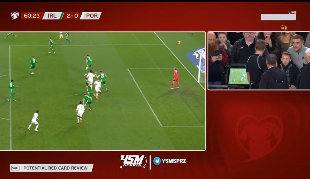 طرد كريستيانو رونالدو 