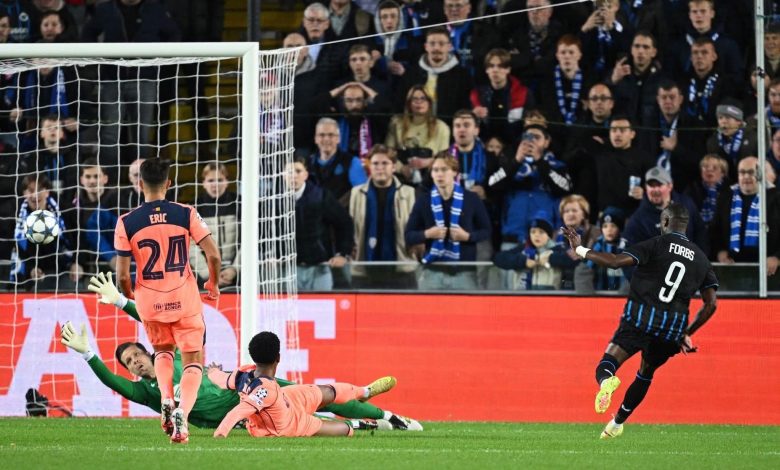 برشلونة وكلوب بروج