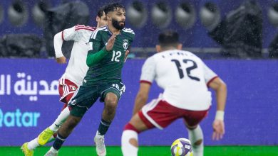 إلغاء مواجهة المنتخب السعودي والإمارات في كأس العرب 2025