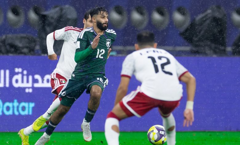 إلغاء مواجهة المنتخب السعودي والإمارات في كأس العرب 2025
