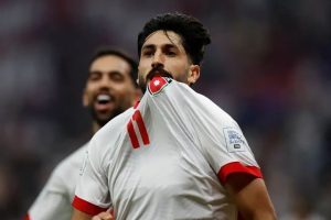 يزن النعيمات لاعب منتخب الأردن 