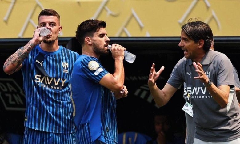 إنزاغي ونيفيز - الهلال