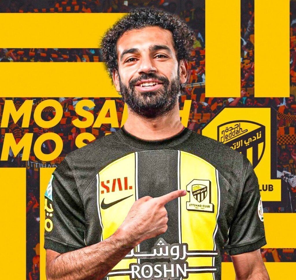 محمد صلاح يقترب من نادي الاتحاد