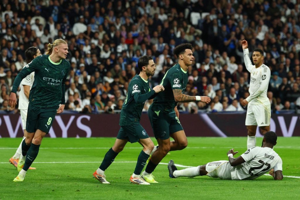 مانشستر سيتي وريال مدريد