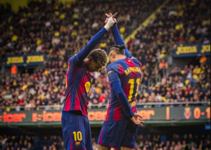 لامين ورافينيا - برشلونة