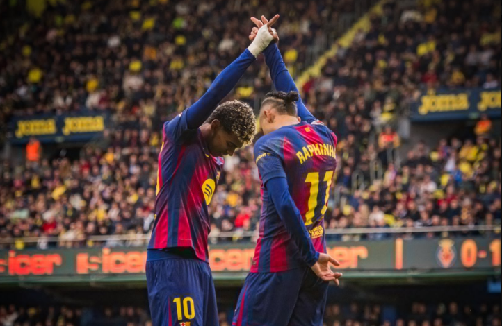 لامين ورافينيا - برشلونة