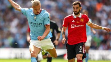 مانشستر سيتي ومانشستر يونايتد