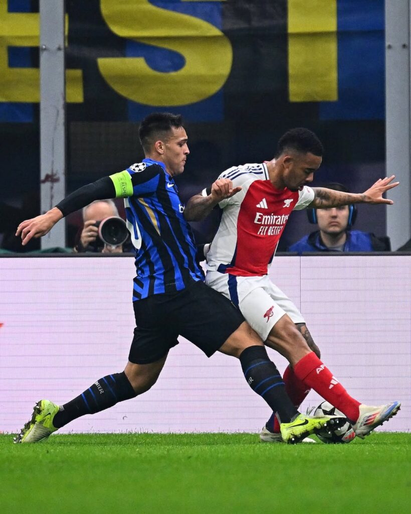 أرسنال وإنتر ميلان