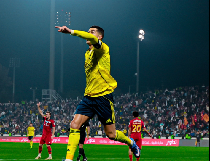 النصر وضمك - رونالدو 