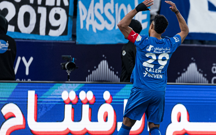 سالم الدوسري لاعب الهلال