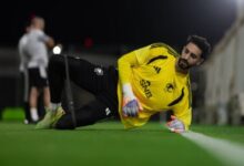 نواف العقيدي حارس النصر والمنتخب السعودي