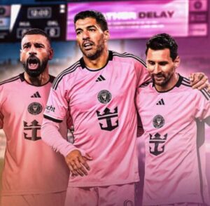 محمد صلاح ، ميسي ، سواريز ، إنتر ميامي