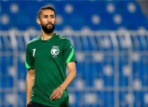 سلمان الفرج لاعب منتخب السعودية ونيوم