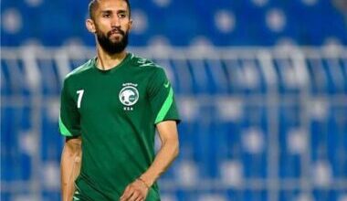 سلمان الفرج لاعب منتخب السعودية ونيوم