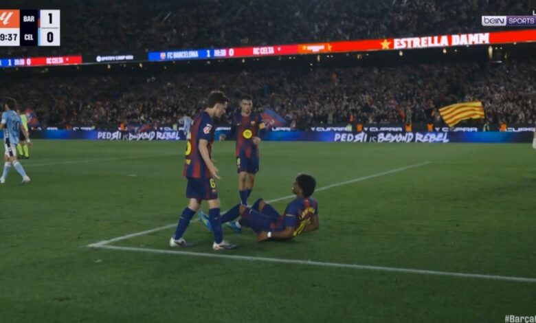 لامين يامال برشلونة