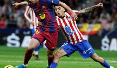 داني أولمو لاعب برشلونة