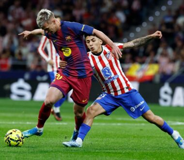 داني أولمو لاعب برشلونة