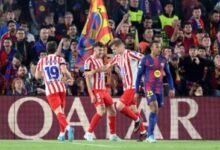 أتلتيكو مدريد وبرشلونة