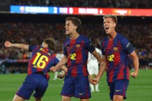 برشلونة بطل الدوري الإسباني 2025-26