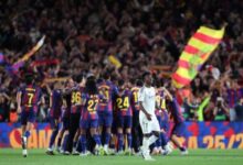 برشلونة بطل الدوري الإسباني 2025-26