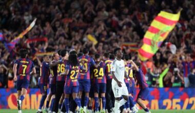برشلونة بطل الدوري الإسباني 2025-26
