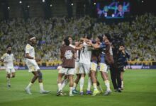 النصر يتوج بلقب دوري روشن