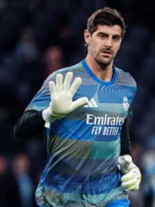 تيبو كورتوا حارس ريال مدريد 