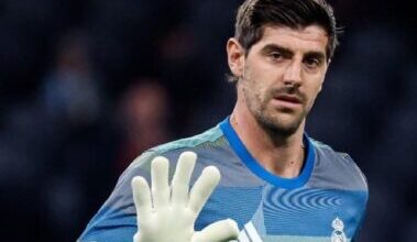 تيبو كورتوا حارس ريال مدريد