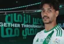 مشعل المطيري لاعب الأهلي