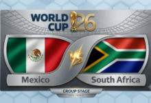المكسيك وجنوب أفريقيا كأس العالم