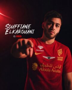 سفيان الكرواني لاعب القادسية الجديد 