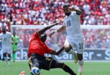 منتخب مصر وبلجيكا