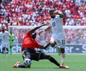 منتخب مصر وبلجيكا