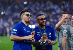 ماركوس ليوناردو ومالكوم لاعبي الهلال