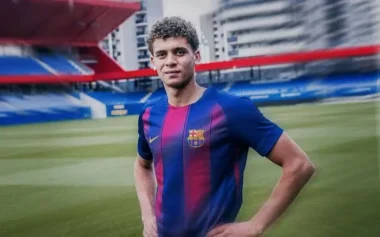 حمزة عبد الكريم لاعب برشلونة