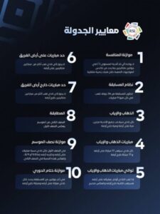 معايير الدوري السعودي