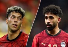 إمام عاشور ومروان عطية لاعبا الأهلي المصري