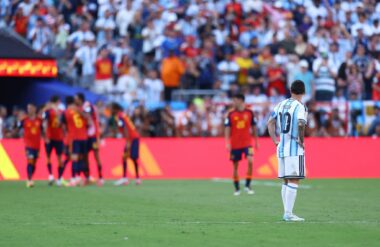 إسبانيا تتوج بكأس العالم، ميسي