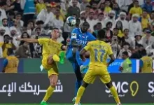 الهلال والنصر - الدوري السعودي