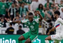 فالنتين أتانغانا لاعب الأهلي