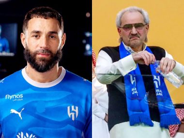 الوليد بن طلال وكريم بنزيما