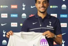 عمر مرموش لاعب توتنهام