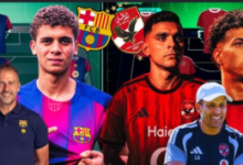 الأهلي وبرشلونة